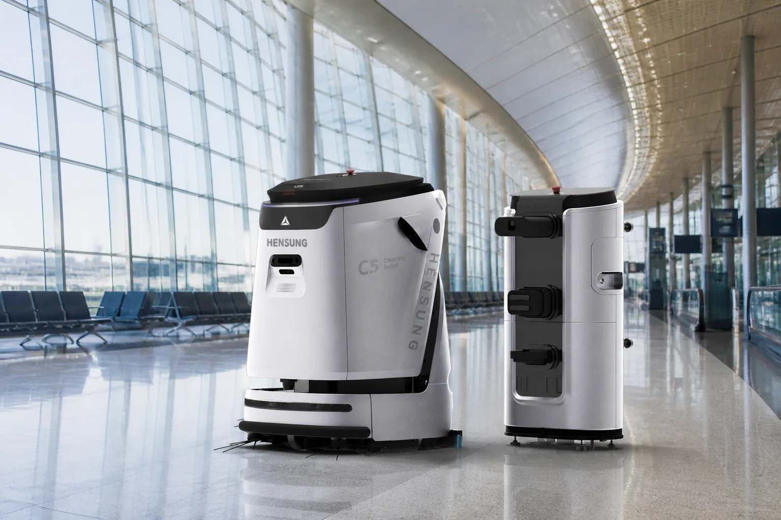 Industrial Cleaning Robots — Alternate application