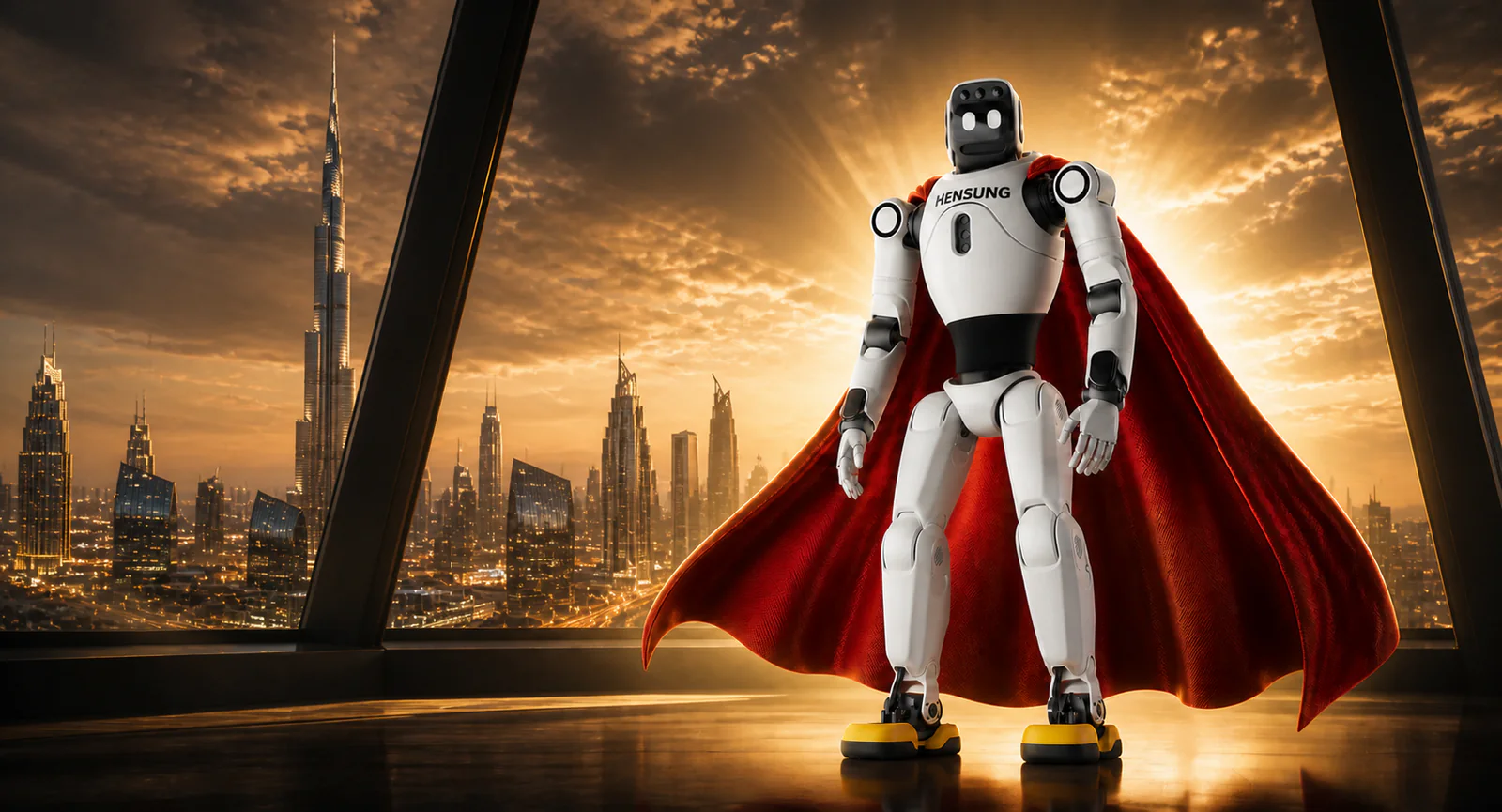 Event Welcome Robots — Verified HENSUNG product