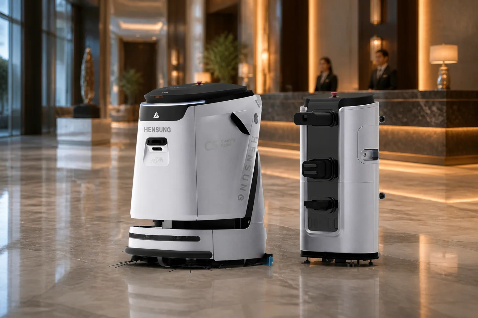 Commercial Cleaning Robots — Alternate application