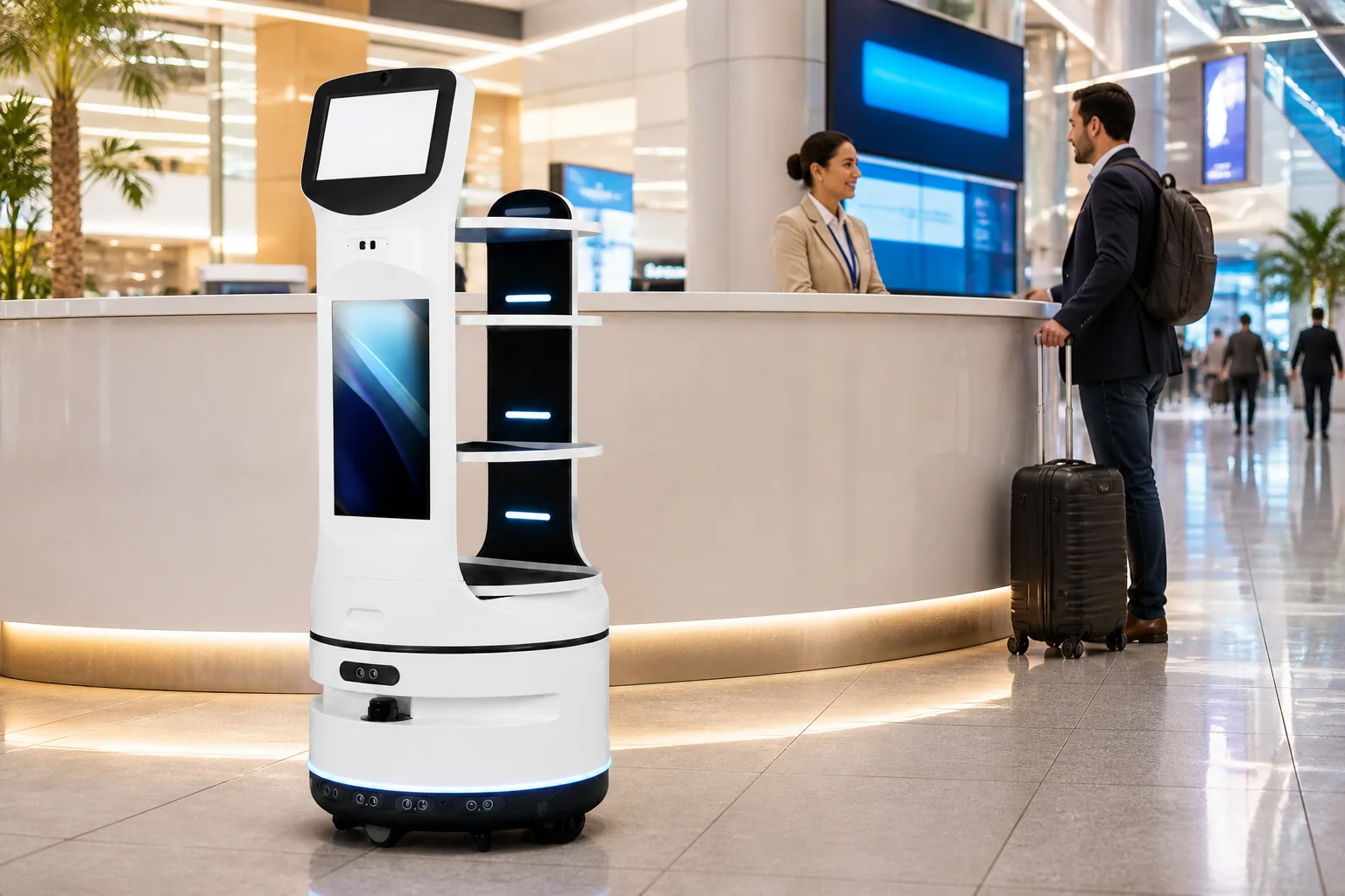 Warehouse Logistics Robots — Alternate application